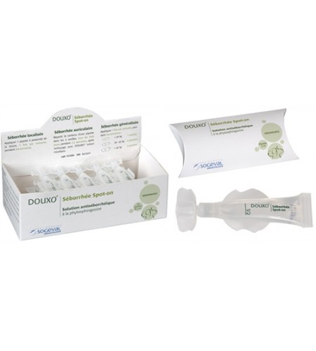 DOUXO SEBORREIAS SPOT-ON (25 PIPETAS DE 2ML)